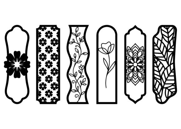 Download Minimal Floral Bookmark EPS Bundle - Eps bundle Collection