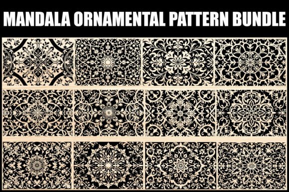 Download Mandala Ornamental Pattern Bundle - Ornamental pattern Collection