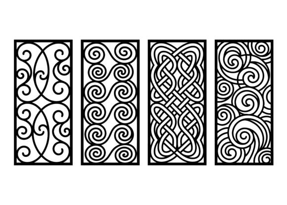 Download Celtic Knot &amp; Swirl Panel EPS Bundle - Eps bundle Collection